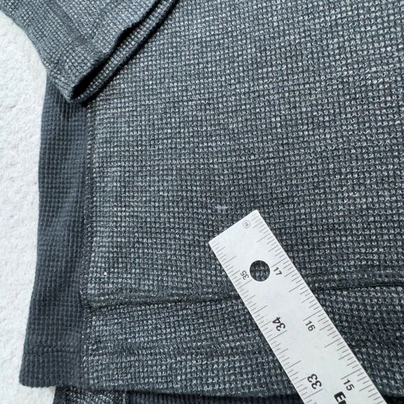 Buckle Hoodie Men Medim‎ Gray BKE Henley Sweatshirt Stretch Fernando Thermal - Picture 4 of 12